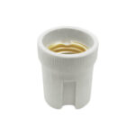 Soquete Porcelana Pendente Encaixe Lâmpada Simples  Bocal E27 - MP915