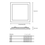 Painel Led Luminária Plafon de Embutir 6500K - 6W - 320 Lumens - Imagem 4