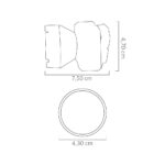 Lanterna LED de Cabeça Recarregável MP0179 - 2W - Imagem 5