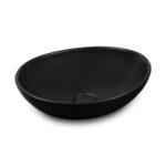 Tampa Válvula Click Lavatório Pia Cuba - Preto Fosco - Imagem 3