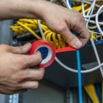 Fita Isolante Antichama Vermelha 18mm x 10m - Imagem 3