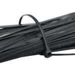 Abraçadeira Plástica Preta 4.5x300mm - Imagem 2