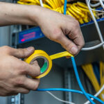 Kit 10 Unidades - Fita Isolante Antichama Vermelha 18mm x 10m - Imagem 3