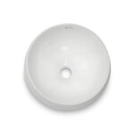 Cuba de Apoio Para Banheiro/Lavabo Cerâmica Redondo 31 cm - Imagem 6