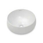 Cuba de Apoio Redonda 31cm em Cerâmica - Loja Manplex