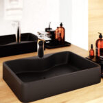 Cuba de Apoio Para Banheiro/Lavabo Cerâmica Retangular 48 cm - Imagem 6