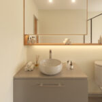 Cuba de Apoio Para Banheiro/Lavabo Cerâmica Redondo 31 cm - Imagem 3