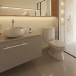 Cuba de Apoio Para Banheiro/Lavabo Cerâmica Redondo 31 cm - Imagem 4