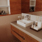 Cuba de Apoio Para Banheiro/Lavabo Cerâmica Quadrada 38 cm - Imagem 8