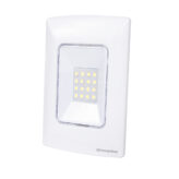 Luminária De Emergência De Embutir 4x2 - 100L 1W - Bivolt - LED