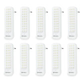 Kit 10 un. de Luminária de Emergência com 30 LEDS 100lm - 1W