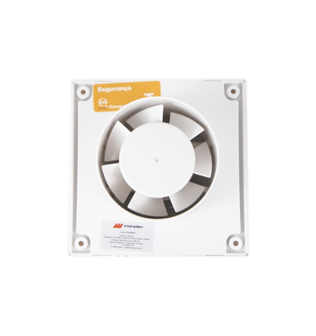 Kit 3 un. de Exaustor Residencial Para Banheiro Bivolt - 100mm - Imagem 5