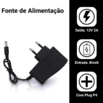 Fonte 24W 12V 2A Para Fita LED Bivolt - Imagem 2