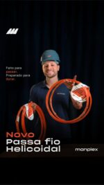 Passa fio Helicoidal Profissional 10M - Imagem 2