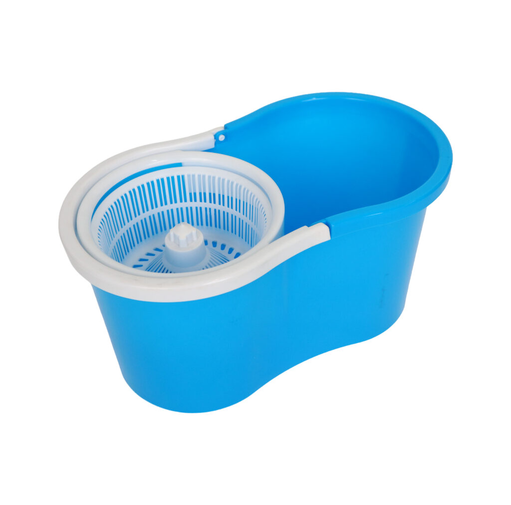 Mop Giratório azul Cabo De 140cm 10 litros - Imagem 7