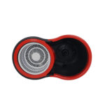 Mop Giratório Preto Cesto Em Plástico Cabo 140cm 13 litros - Imagem 6